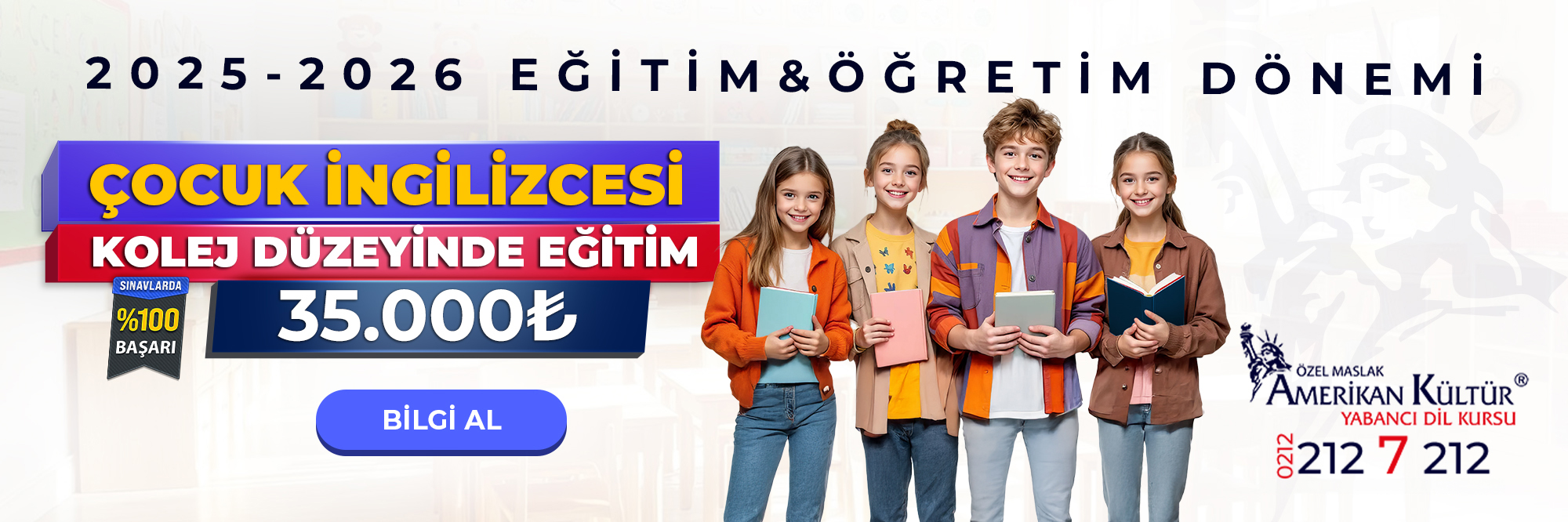 Çocuklar İçin İngilizce Kursu