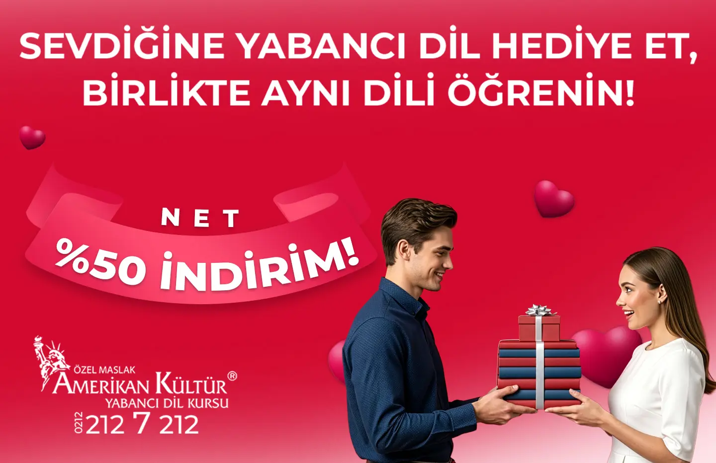 Sevdiğine Yabancı Dil Hediye Et, Birlikte Aynı Dili Öğrenin!